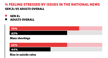 Gun violence is stressing Americans out, according to a nationwide “Stress in America” survey conducted by the American Psychological Association.
